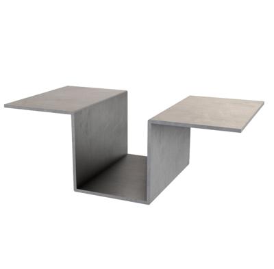 Staal zetwerk koudgewalst 2.5 mm - per m²