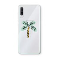 Palmboom: Samsung Galaxy A70 Transparant Hoesje