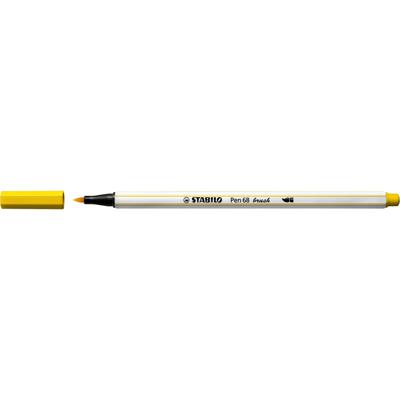 Brushstift stabilo pen 68/44 geel | 10 stuks Brushstift stabilo pen 68/44 geel | 10 stuks