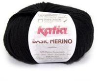 Katia Basic Merino 002 Zwart