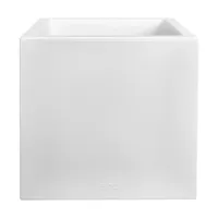 Elho Vivo next vierkant plantenbak met wielen 30cm wit