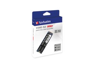 Verbatim Vi560 S3 2 TB SATA M.2 SSD 2280 harde schijf M.2 SATA 6 Gb/s, SATA III Retail 49365