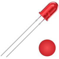 Quadrios 2111O160 Bedrade LED Rood Rond 5 mm 700 mcd 30 ° 20 mA 2 V - thumbnail