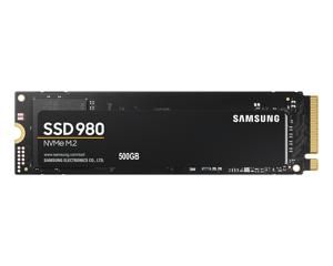 Samsung 980 500 GB NVMe/PCIe M.2 SSD 2280 harde schijf M.2 NVMe PCIe 3.0 x4 Retail MZ-V8V500BW