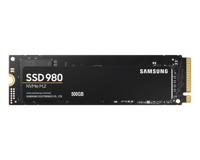 Samsung 980 500 GB NVMe/PCIe M.2 SSD 2280 harde schijf M.2 NVMe PCIe 3.0 x4 Retail MZ-V8V500BW