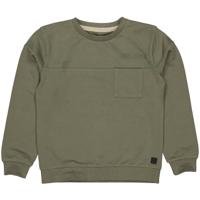 LEVV Jongens sweater - Davy - Groen basil