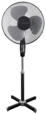 Statiefventilator, diameter 40 cm, zwart