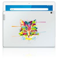 Lenovo Tab M10 Tablet Back Cover Cat Color - thumbnail