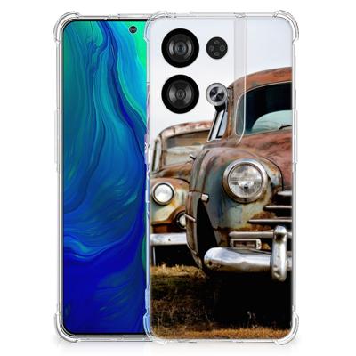 OPPO Reno8 Anti-shock Hoesje met foto Vintage Auto OPPO Reno8 Anti-shock Hoesje met foto Vintage Auto