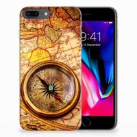 Apple iPhone 7 Plus | 8 Plus | Silliconen Back Cover | Kompas