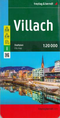 Stadsplattegrond Villach | Freytag & Berndt Stadsplattegrond Villach | Freytag & Berndt