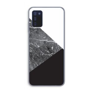 Combinatie marmer: Samsung Galaxy A03s Transparant Hoesje
