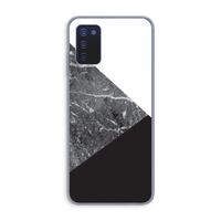 Combinatie marmer: Samsung Galaxy A03s Transparant Hoesje Combinatie marmer: Samsung Galaxy A03s Transparant Hoesje