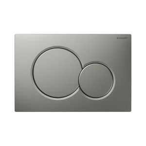 Bedieningsplaat Sigma by Geberit Frontbediening Mat Grijs