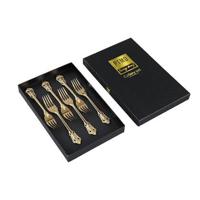 PTMD Vorken Cadeaubox - RVS - Titanium Goud - 6 Stuks - thumbnail