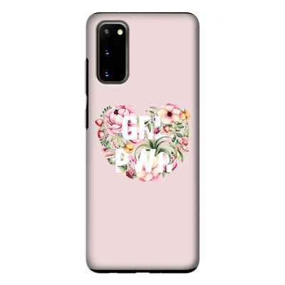 GRL PWR Flower: Samsung Galaxy S20 Tough Case