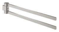 Handdoekhouder GROHE Selection Dubbel Draaibaar Supersteel