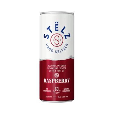 Stëlz Hard Seltzer Raspberry 25cl