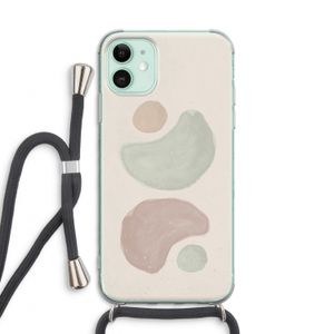 Geo #10: iPhone 11 Transparant Hoesje met koord