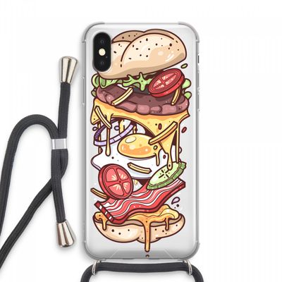 Diet Coke Please: iPhone XS Max Transparant Hoesje met koord