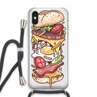 Diet Coke Please: iPhone XS Max Transparant Hoesje met koord