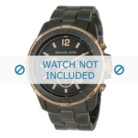 Horlogeband Michael Kors MK8173 Staal Antracietgrijs - thumbnail