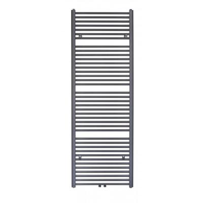 HR Badmeubelen Polo Designradiator - 60x8x118cm - middenaansluiting - 643 watt - light graphit matt 74022803