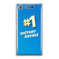 Victory Royale: Sony Xperia XZ1 Transparant Hoesje