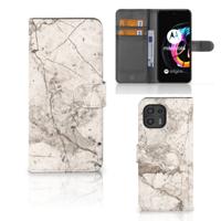 Motorola Edge 20 Lite | Bookcase | Marmer Beige