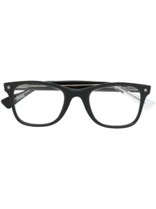 Snob lunettes de vue carrées à verres teintés amovibles - Noir