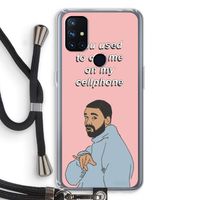 Hotline bling: OnePlus Nord N10 5G Transparant Hoesje met koord