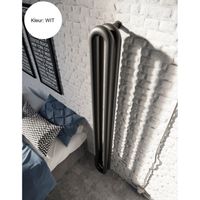 Designradiator Instamat Tubone-V 200x21x22cm Incl. Aansluitset Wit Designradiator Instamat Tubone-V 200x21x22cm Incl. Aansluitset Wit