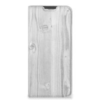 OPPO A54s | A16 | A16s Book Wallet Case White Wood