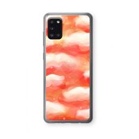 Lichte Wolken: Samsung Galaxy A31 Transparant Hoesje