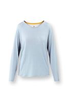 Pip Studio Tina Top Lange Mouw Thousand Leaves Lichtblauw XXL Pip Studio Tina Top Lange Mouw Thousand Leaves Lichtblauw XXL