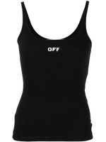 Off-White débardeur à logo imprimé - Noir