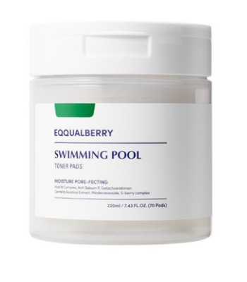 Eqqualberry Serum Swimming Pool Toner Pads 200ml