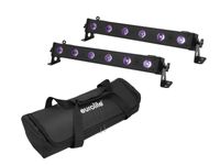 EUROLITE Set 2x LED BAR-6 UV Leiste + Soft Bag - thumbnail