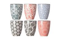 Cosy & Trendy Koffiekopjes / Senseokopjes Delirio 200 ml - 6 Stuks