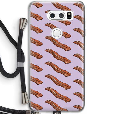 Bacon to my eggs #2: LG V30 Transparant Hoesje met koord