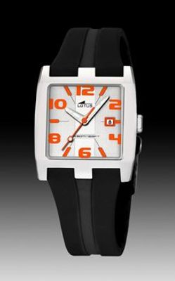 Horlogeband Lotus 15347-D Kunststof/Plastic Zwart