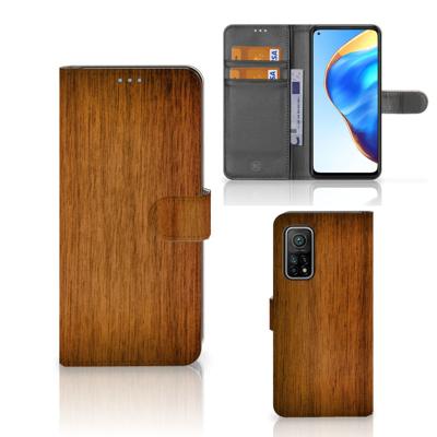 Xiaomi Mi 10T Pro | Mi 10T | Book Style Case | Donker Hout