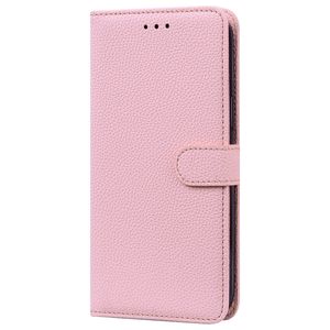 Samsung Galaxy A42 hoesje - Bookcase - Koord - Pasjeshouder - Portemonnee - Camerabescherming - Kunstleer - Roze