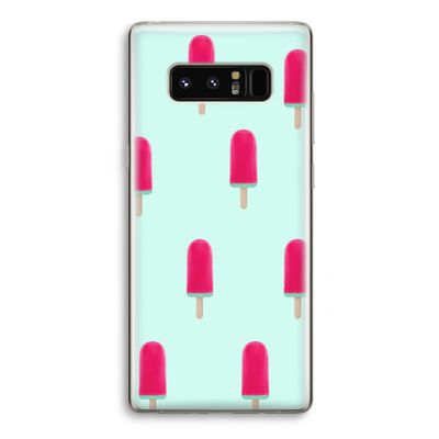 Waterijsje: Samsung Galaxy Note 8 Transparant Hoesje