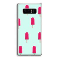 Waterijsje: Samsung Galaxy Note 8 Transparant Hoesje