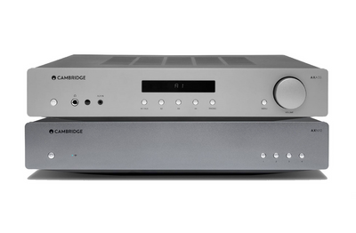 Cambridge Audio: AXA35 Versterker + AXN10 Netwerkspeler - Grijs