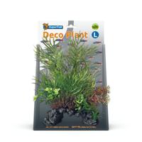Superfish Deco Plant L Ceratopteris - Kunstplant voor Aquarium met Rotsbasis, Veilig & Onderhoudsvrij