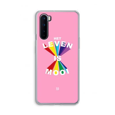 Het Leven Is Mooi: OnePlus Nord Transparant Hoesje