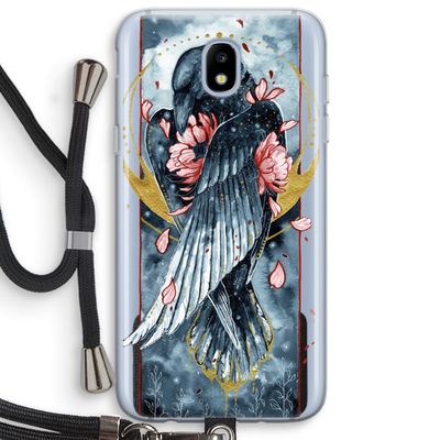 Golden Raven: Samsung Galaxy J5 (2017) Transparant Hoesje met koord