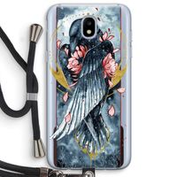 Golden Raven: Samsung Galaxy J5 (2017) Transparant Hoesje met koord